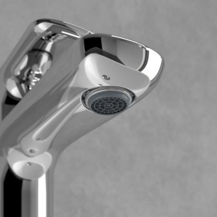 Villeroy & Boch TVW10400400161 - Mitigeur de lavabo O.NOVO 15,5 cm chrome brillant