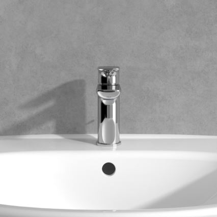 Villeroy & Boch TVW10400400161 - Wastafelmengkraan O.NOVO 15,5 cm glanzend chroom