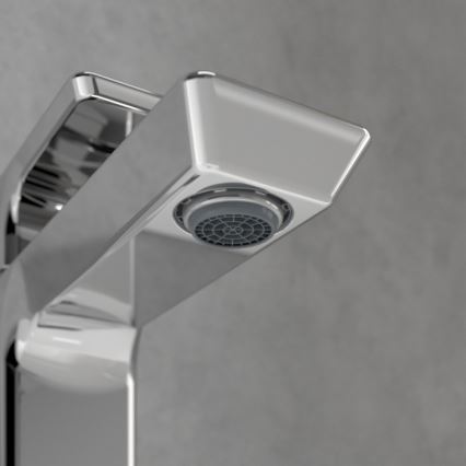 Villeroy & Boch TVW11200100161 - Wastafelmengkraan SUBWAY 3.0 12,5 cm glanzend chroom