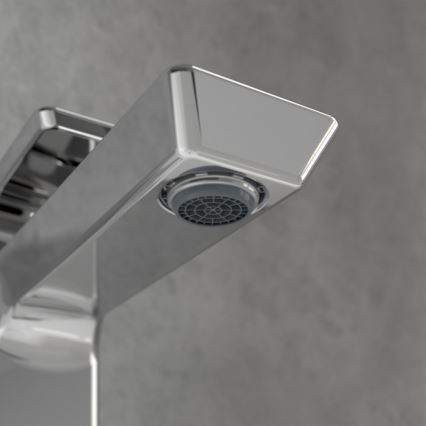 Villeroy & Boch TVW11200300061 - Wastafelmengkraan SUBWAY 15,5 cm glanzend chroom