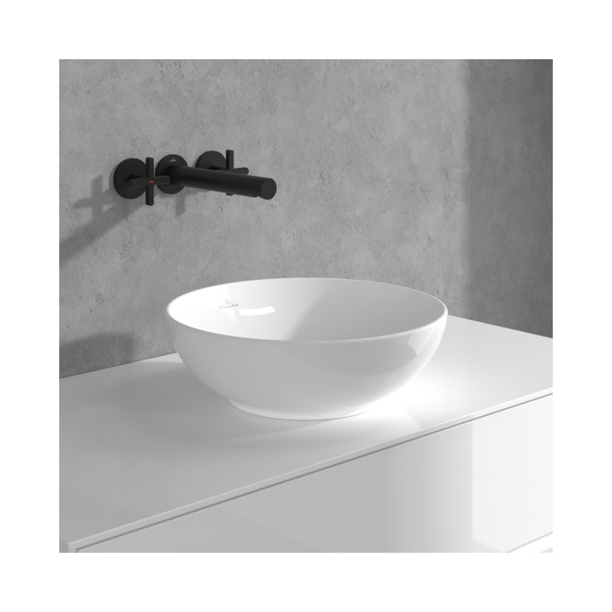 Villeroy & Boch TVZ106012000K5 - Mitigeur pour lavabo LOOP&FRIENDS noir mat