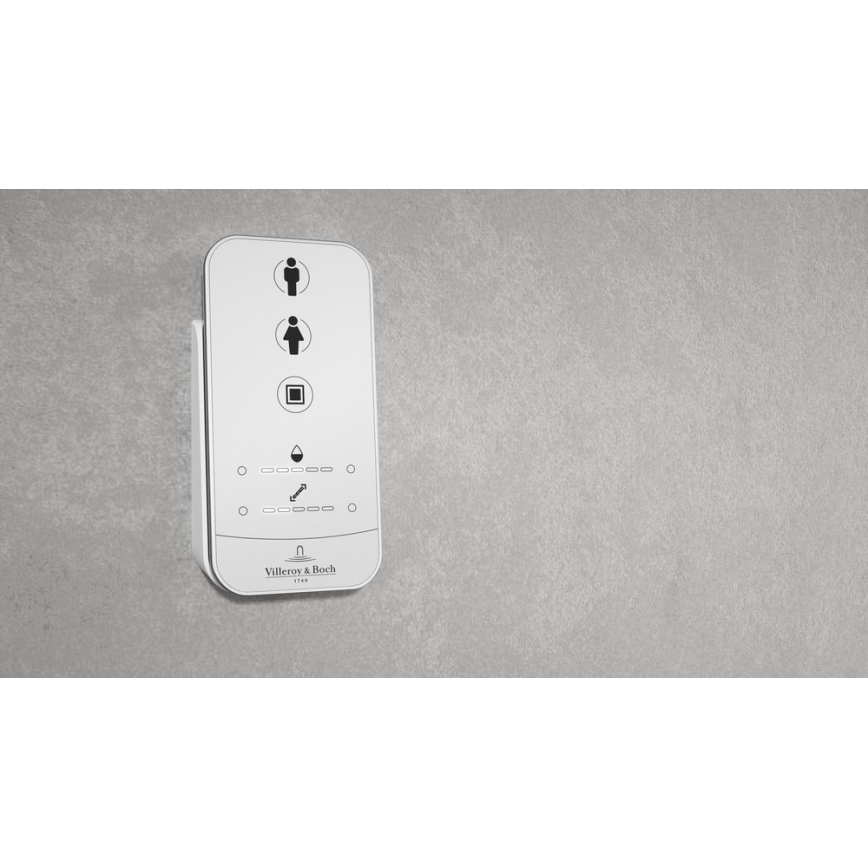 Villeroy & Boch V0E100R1 - Bidet suspendu avec abattant SoftClose VICLEAN céramique/blanc +télécommande