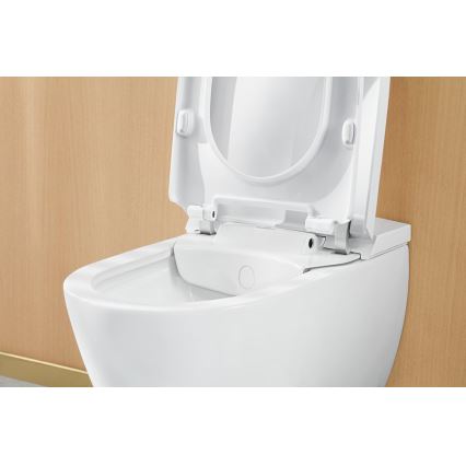 Villeroy & Boch V0E100R1 - Bidet suspendu avec abattant SoftClose VICLEAN céramique/blanc +télécommande