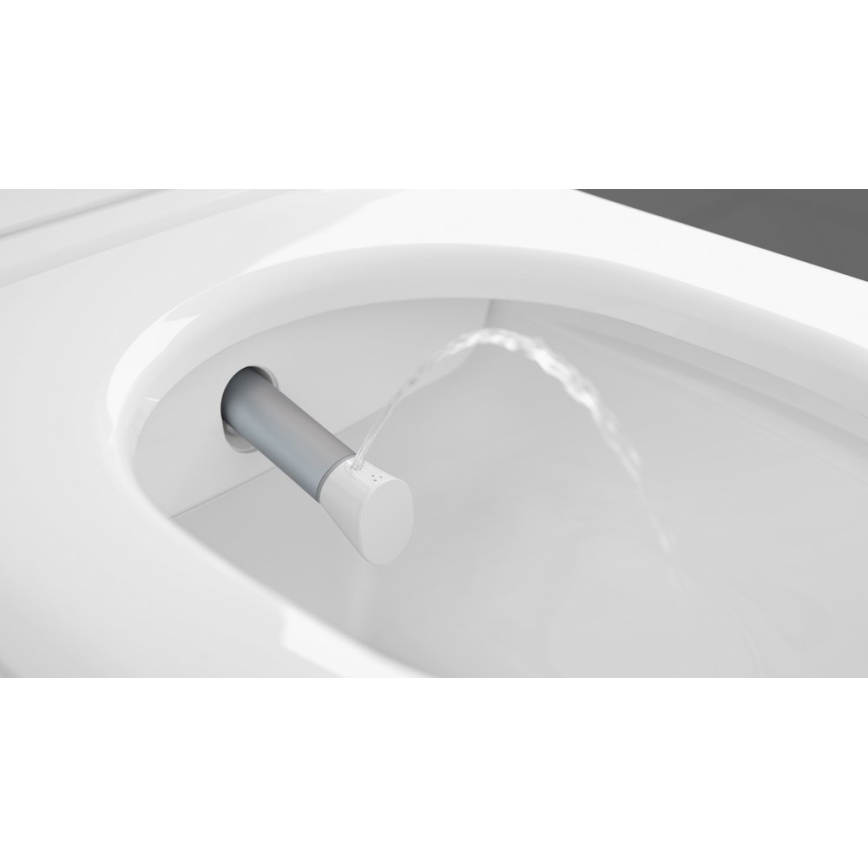 Villeroy & Boch V0E100R1 - Wandhangend bidet met SoftClose bidetzitting VICLEAN keramiek/wit + afstandsbediening