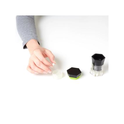 Vitility - 5-in-1 pillenverdeler en -snijder zwart