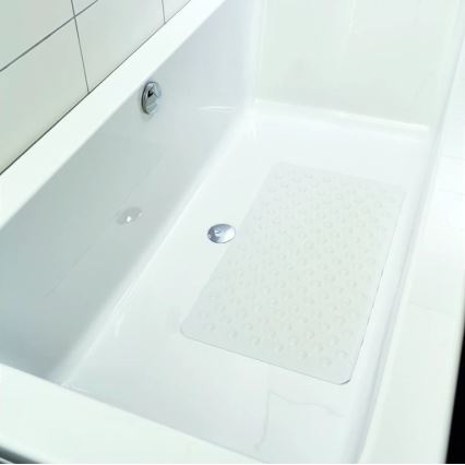 Vitility - Antislip-douchemat 40x70 cm wit