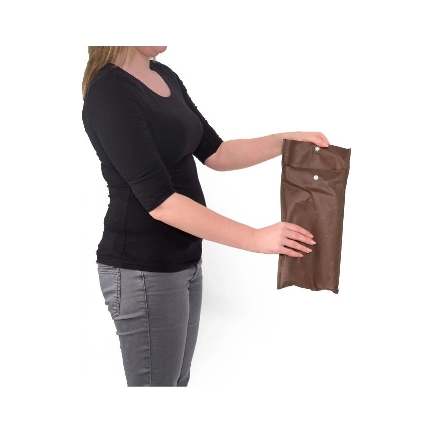 Vitility - Opvouwbare wandelstok 92 cm bruin