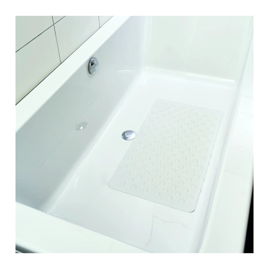 Vitility - Tapis de douche antidérapant 40x70 cm blanc