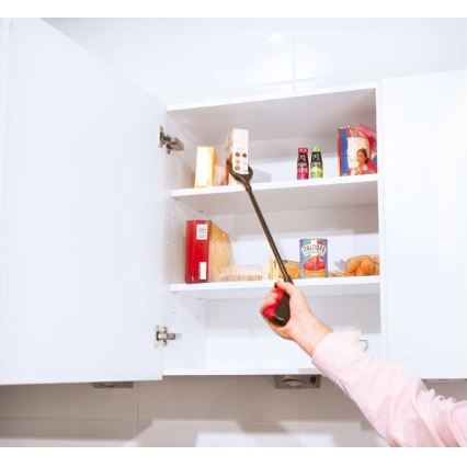 Vitility - Verlengde grijpstok 58 cm zwart