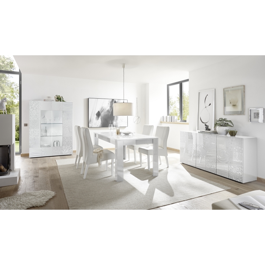 Vitrine ARIA blanche