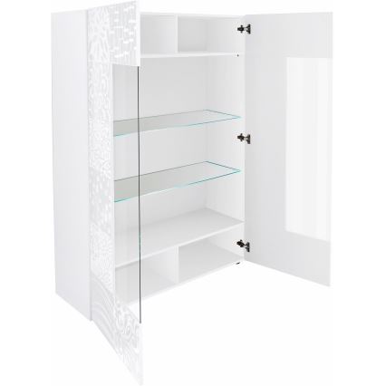 Vitrine ARIA blanche