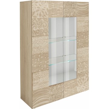 Vitrinekast ARIA sonoma eik