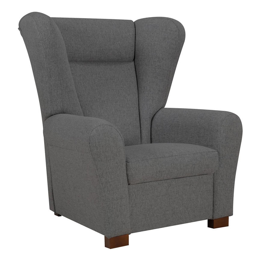 VIVA donkergrijze fauteuil