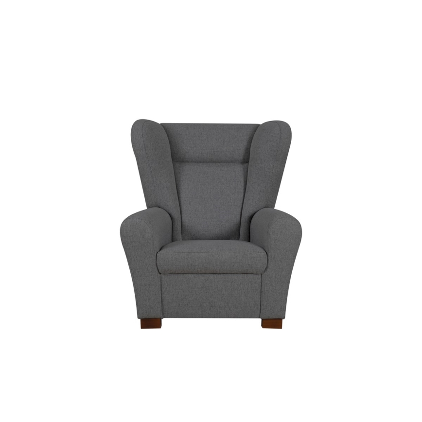 VIVA donkergrijze fauteuil