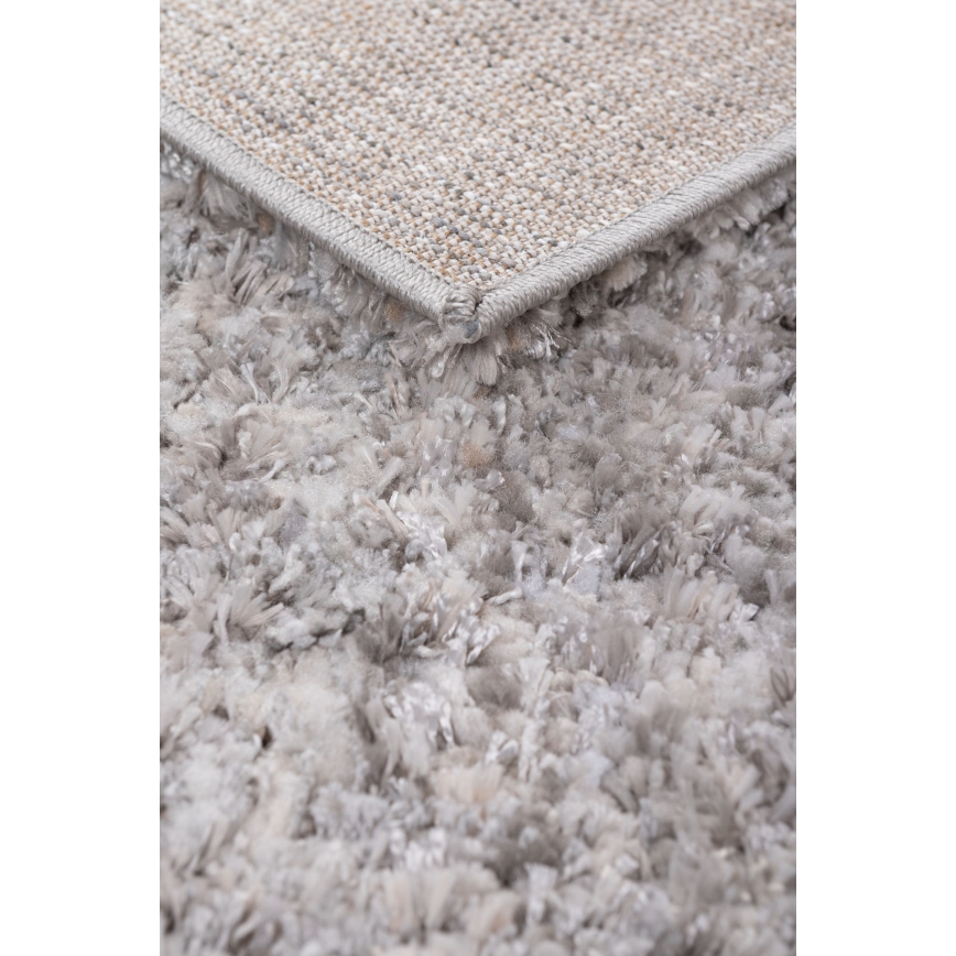 Vloerkleed BILBAO SHAGGY 80x150 cm grijs/antraciet