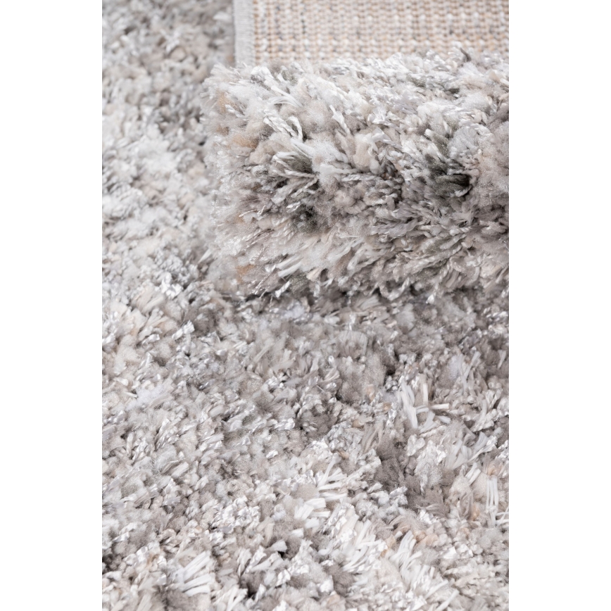 Vloerkleed BILBAO SHAGGY 80x150 cm grijs/antraciet