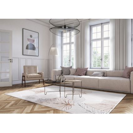 Vloerkleed CREATION 160x230 cm 1950 g/m2 grijs/beige/wit