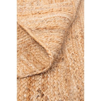 Vloerkleed JUTA 70x140 cm beige/naturel