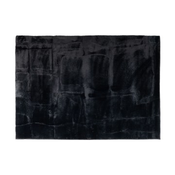 Vloerkleed RABBIT 3D 120 x 170 cm zwart