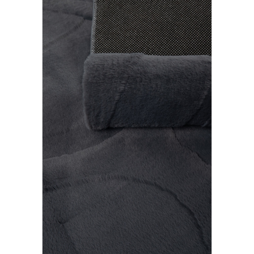 Vloerkleed RABBIT 3D 120x170 cm antraciet