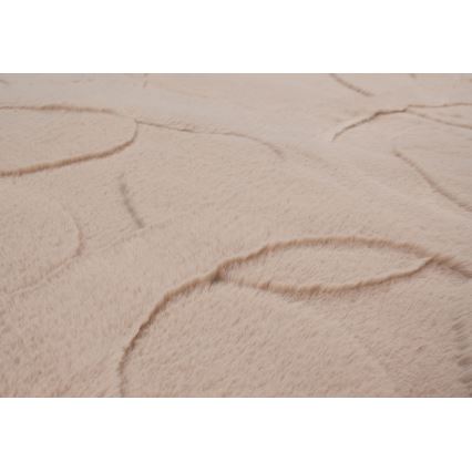 Vloerkleed RABBIT 3D 120x170 cm beige