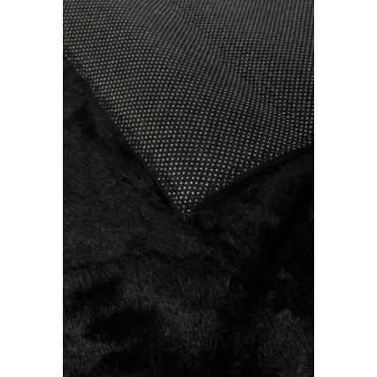 Vloerkleed RABBIT 3D 160x230 cm zwart