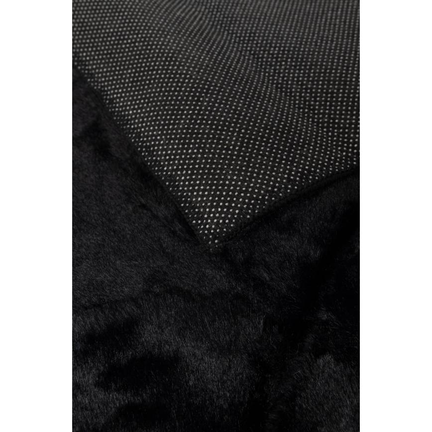 Vloerkleed RABBIT 3D 160x230 cm zwart