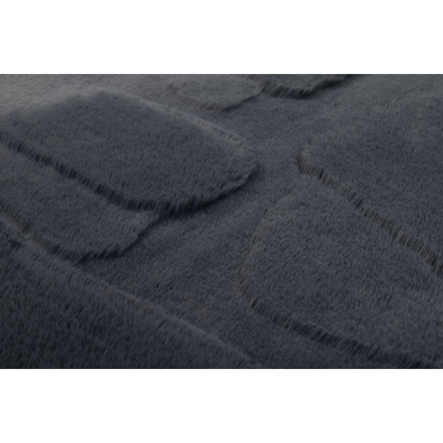 Vloerkleed RABBIT 3D 80x150 cm antraciet