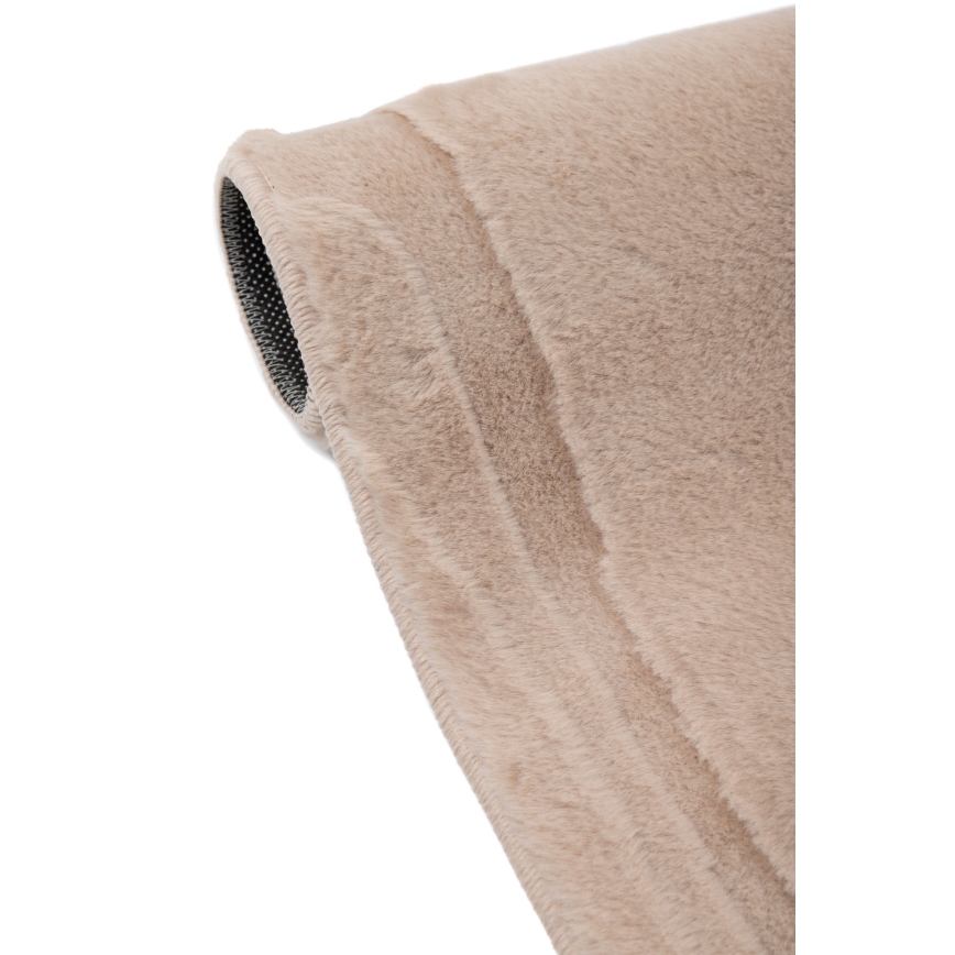 Vloerkleed RABBIT 3D 80x150 cm beige