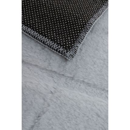 Vloerkleed RABBIT 3D 80x150 cm lichtgrijs
