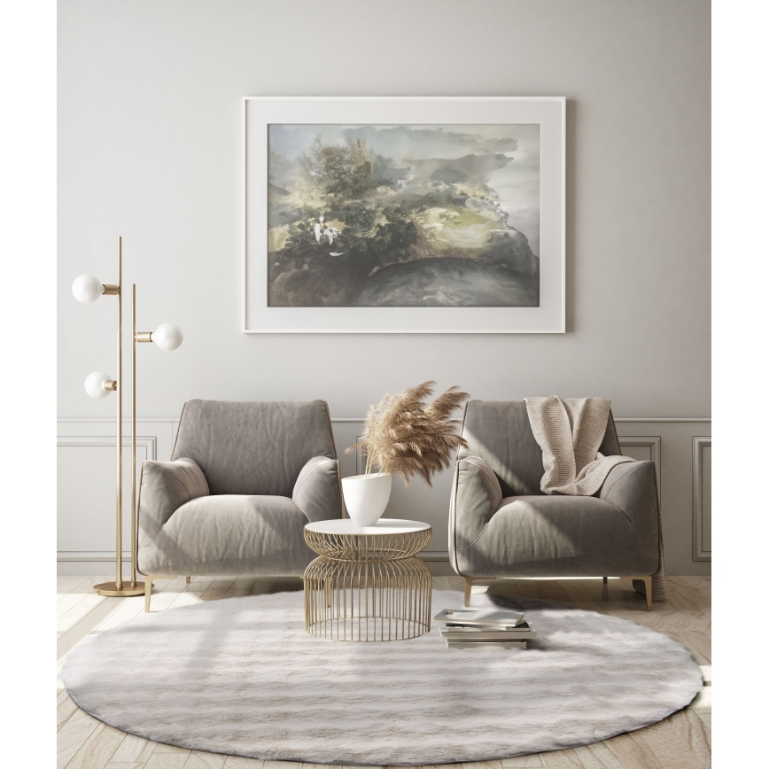 Vloerkleed RABBIT BUBBLE 160 cm crème
