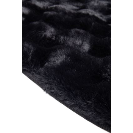 Vloerkleed RABBIT BUBBLE 160 cm zwart