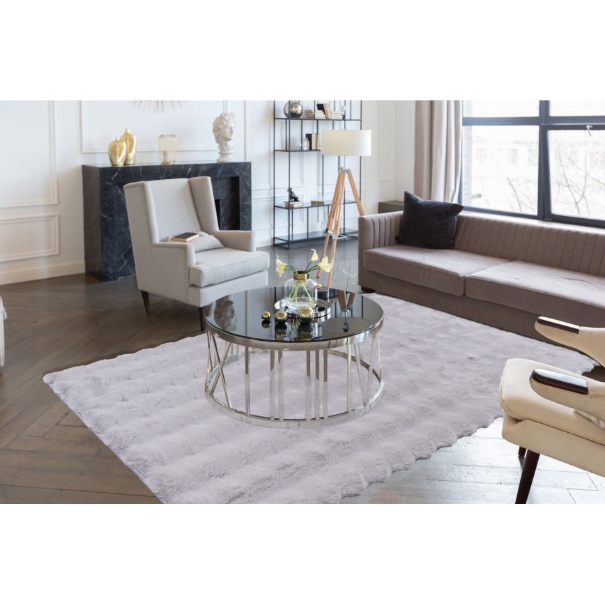 Vloerkleed RABBIT BUBBLE 160x230 cm grijs