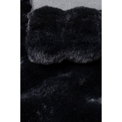Vloerkleed RABBIT BUBBLE 160x230 cm zwart