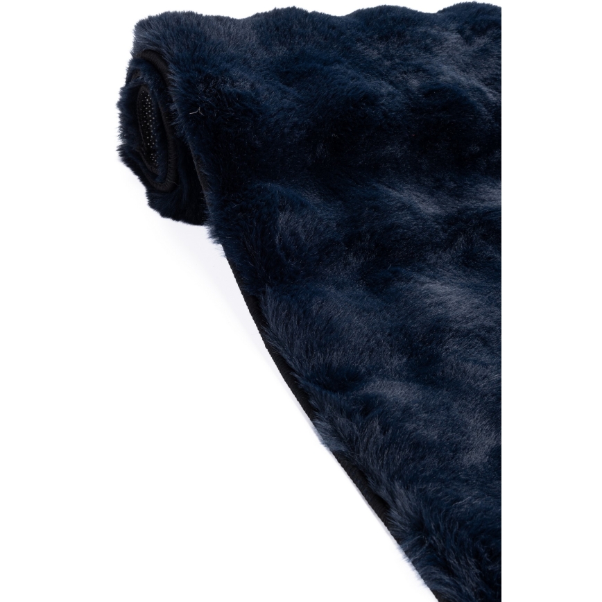 Vloerkleed RABBIT BUBBLE 80x150 cm donkerblauw
