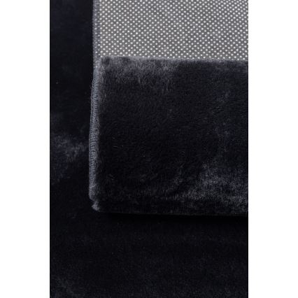 Vloerkleed RABBIT-FOX 160x230 cm zwart