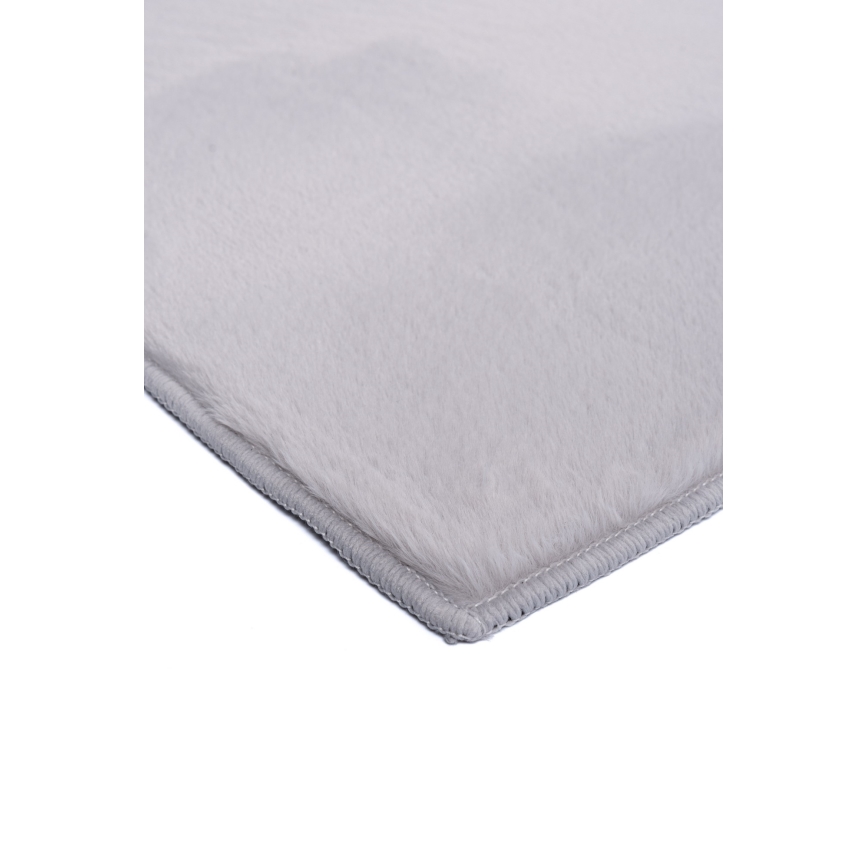 Vloerkleed RABBIT-FOX 60x100 cm grijs