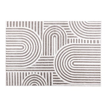 Vloerkleed SALAMANCA 160x230 cm grijs/wit
