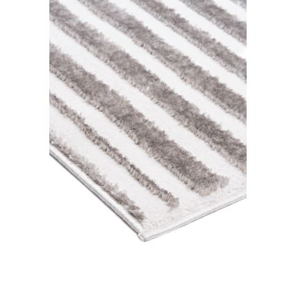 Vloerkleed SALAMANCA 67x120 cm grijs/wit