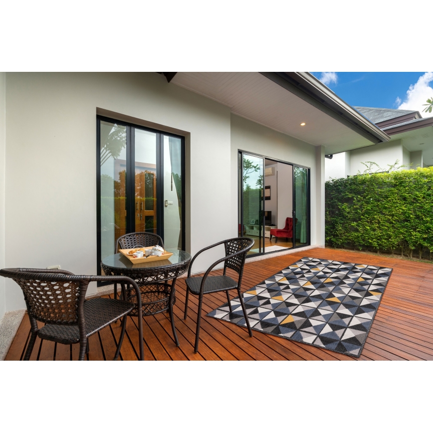 Vloerkleed SHIFT 160x220 cm veelkleurig