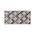 Vloerkleed SHIFT 80x150 cm grijs/blauw/beige