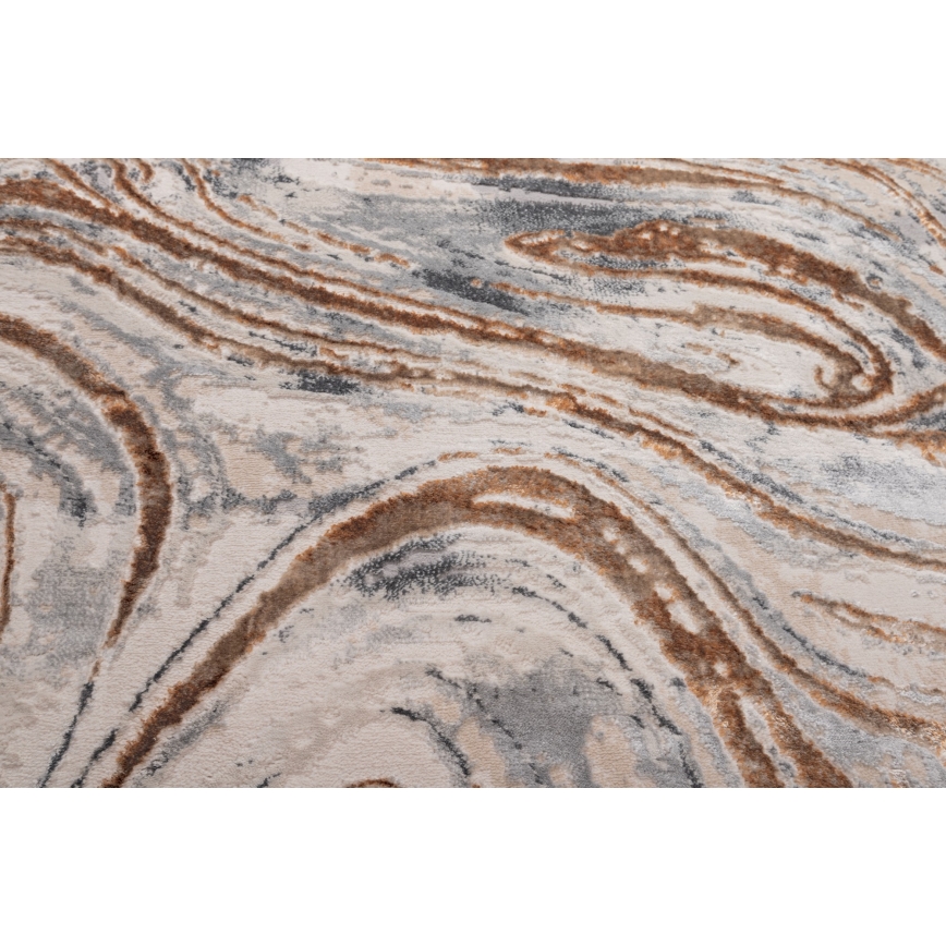Vloerkleed STONE 120x160 cm beige/grijs