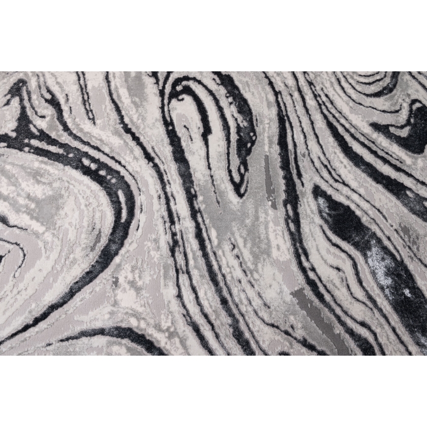 Vloerkleed STONE 120x160 cm grijs/antraciet