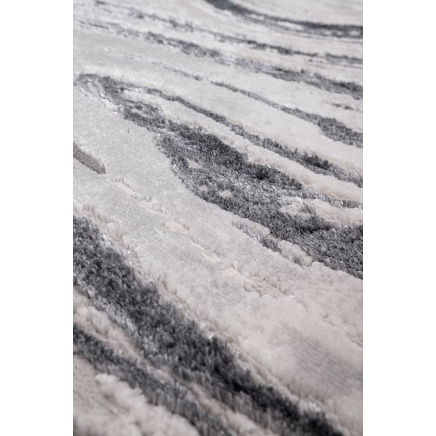 Vloerkleed STONE 120x160 cm grijs/antraciet
