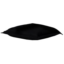 Vloerkussen 70x70 cm zwart