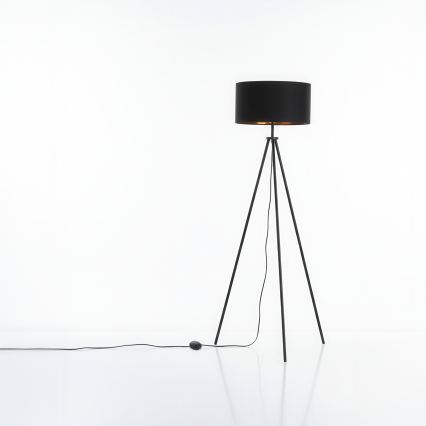 Vloerlamp 1xE27/40W/230V zwart