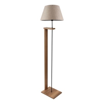 Vloerlamp AYD 1xE27/40W/230V beige/bruin