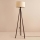 Vloerlamp AYD 1xE27/40W/230V bruin/beige
