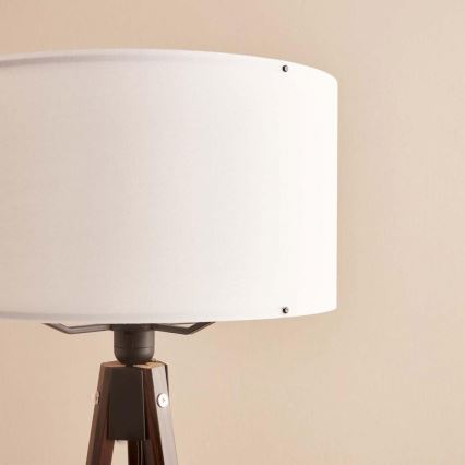 Vloerlamp AYD 1xE27/40W/230V bruin/beige