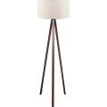Vloerlamp AYD 1xE27/40W/230V bruin/crème